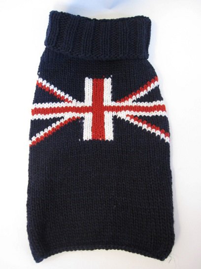 <img class='new_mark_img1' src='https://img.shop-pro.jp/img/new/icons31.gif' style='border:none;display:inline;margin:0px;padding:0px;width:auto;' />Chilly Dog Sweaters- Union Jack (XXL) 大型犬サイズ