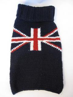 Chilly Dog Sweaters -Union Jack (XS) 