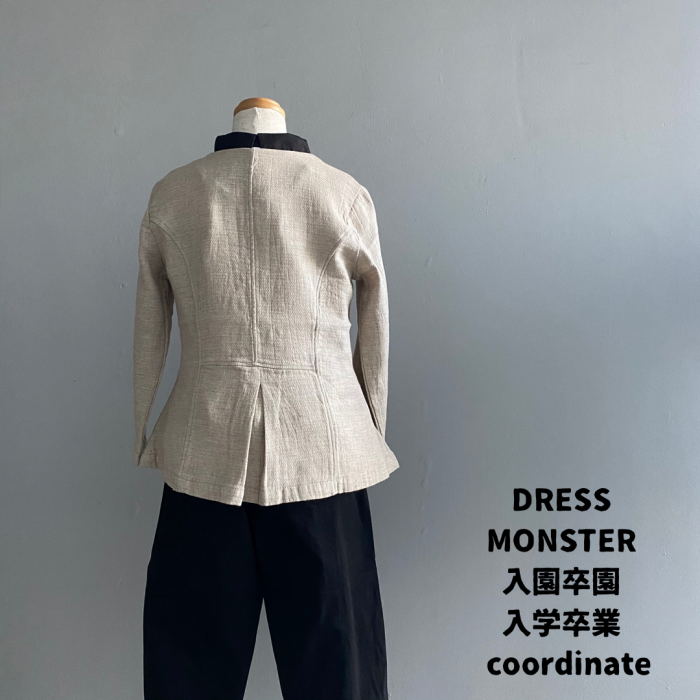 経典 入園 卒園 入学 DRESSMONSTER ドレスモンスター ジャケット 