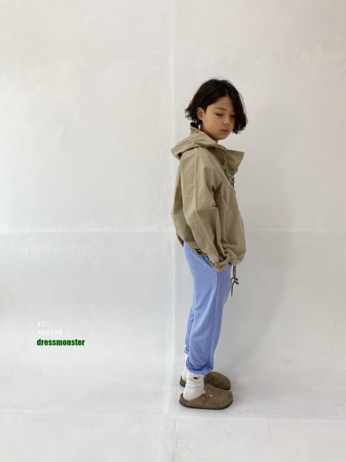 DRESS MONSTER-ドレスモンスター-USNアノラック/ベージュ+adultー 韓国子供服 BUBUOLUBU ブブオルブ