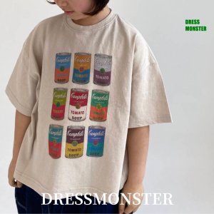<img class='new_mark_img1' src='https://img.shop-pro.jp/img/new/icons14.gif' style='border:none;display:inline;margin:0px;padding:0px;width:auto;' />●予約●DRESSMONSTERーキャンベルtee+adult/ベージュ