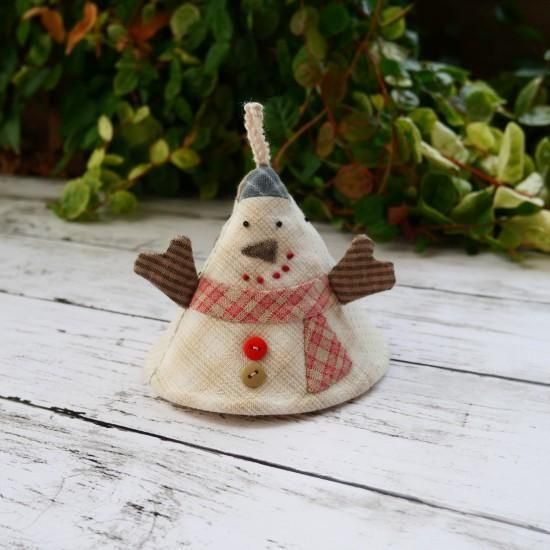 パッチワークキット | 鍋つかみ・スノーマン - パッチワークキルト専門