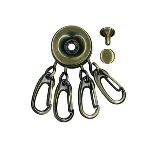 Metal Parts | 回転キーホルダー - パッチワークキルト専門店