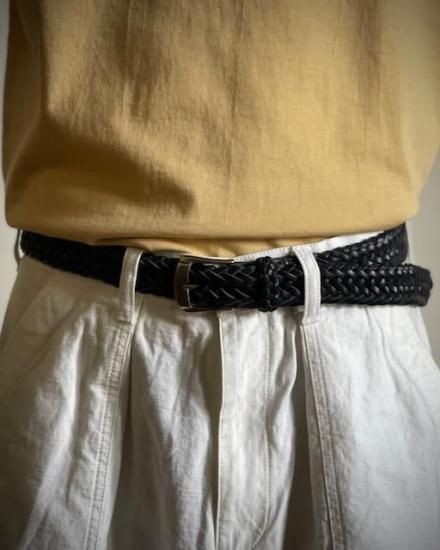 PHIGVEL phigvel フィグベル Leather Mesh Belt PHIGVEL（フィグベル）｜CANVAS CLOTH LONG BILL CAP – anemoscope