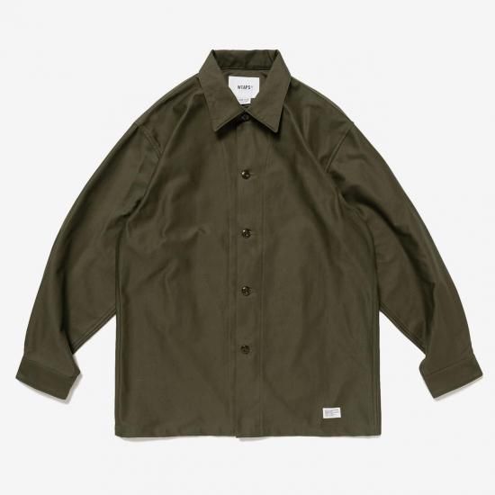 WTAPS PALMER ブラウン サイズ1 WTAPS】CBW 01 / LS / COTTON. BACKSATIN - ddparkside