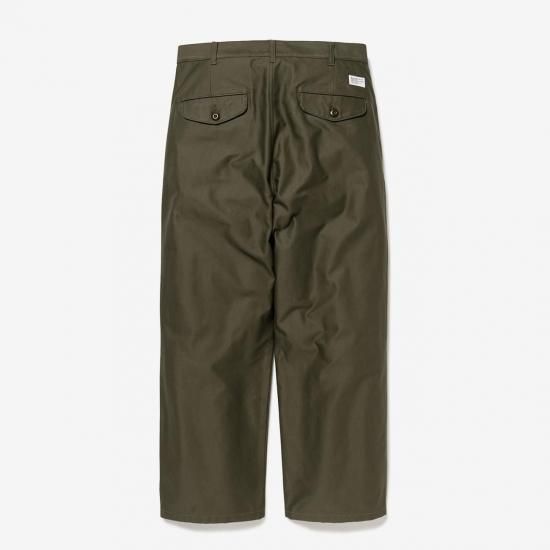 WTAPS WRKT2501 トラウザーズ OLIVE DRAB 25AW WTAPS】WRKT2501 / TROUSERS / COTTON. BACKSATIN - ddparkside