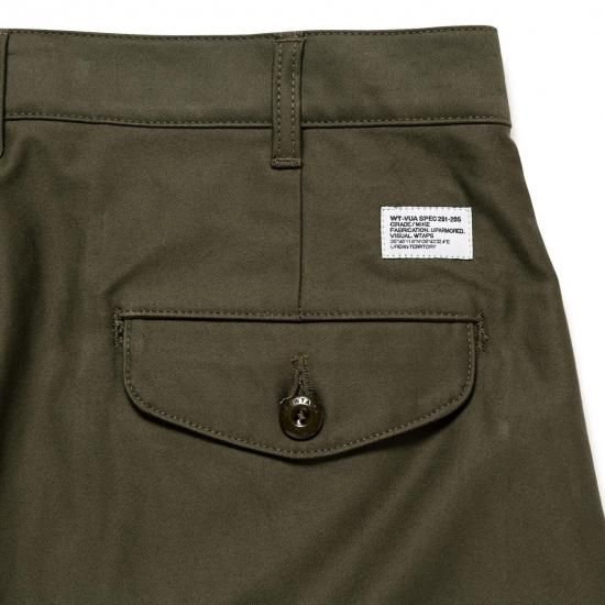 WTAPS WRKT2501 トラウザーズ OLIVE DRAB 25AW WTAPS】WRKT2501 / TROUSERS / COTTON. BACKSATIN - ddparkside
