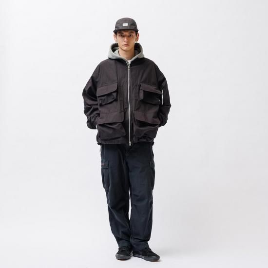 ジャケット・アウター WTAPS Modular 01 / Jacket Black XL(04) WTAPS】MODULAR 01 / JACKET / COTTON. WEATHER - ddparkside