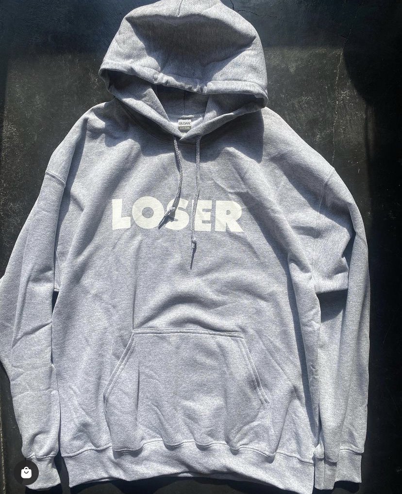 LOSER hooded sweatshirt -NEW- 