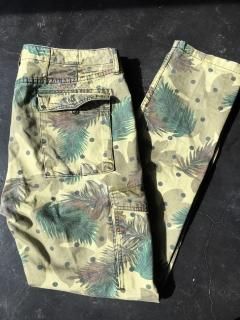 Camouflage pattern Cotton Pants / Used 