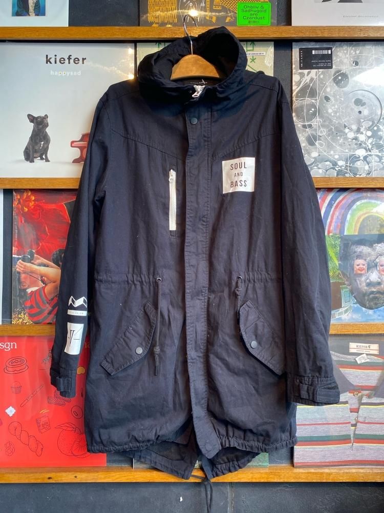Hoody Cotton Coat / Used 