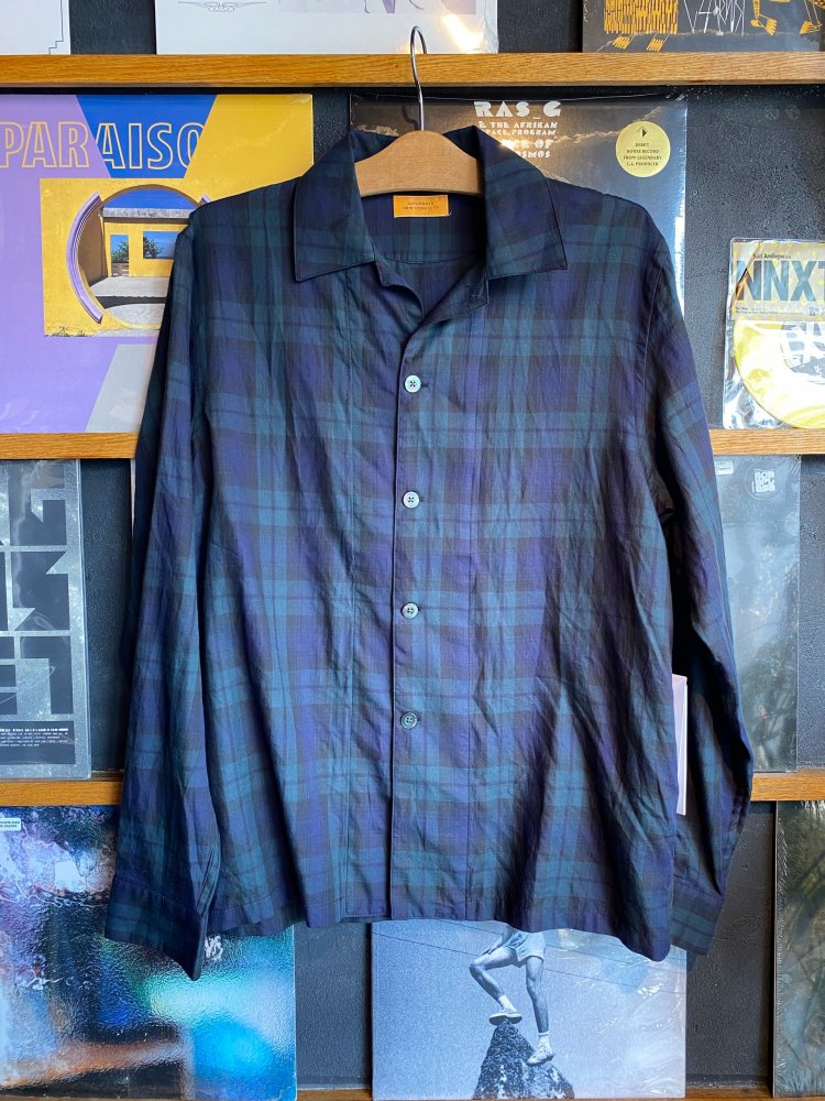 Saturdays surf NYC Cotton Shirts / New , Deadstock 