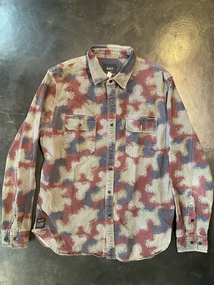 HUF ARMY Shirts -used