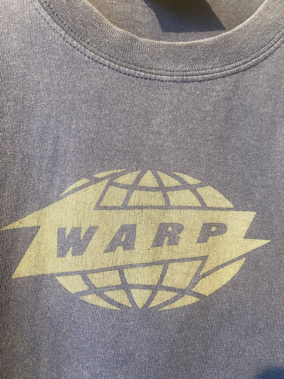 warp record tシャツ weberデザインtシャツ