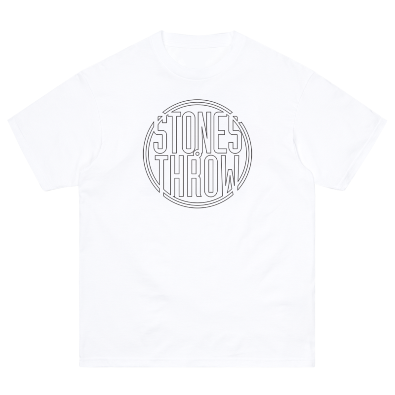 Stones Throw Logo T shirts -WHITE-NEW 