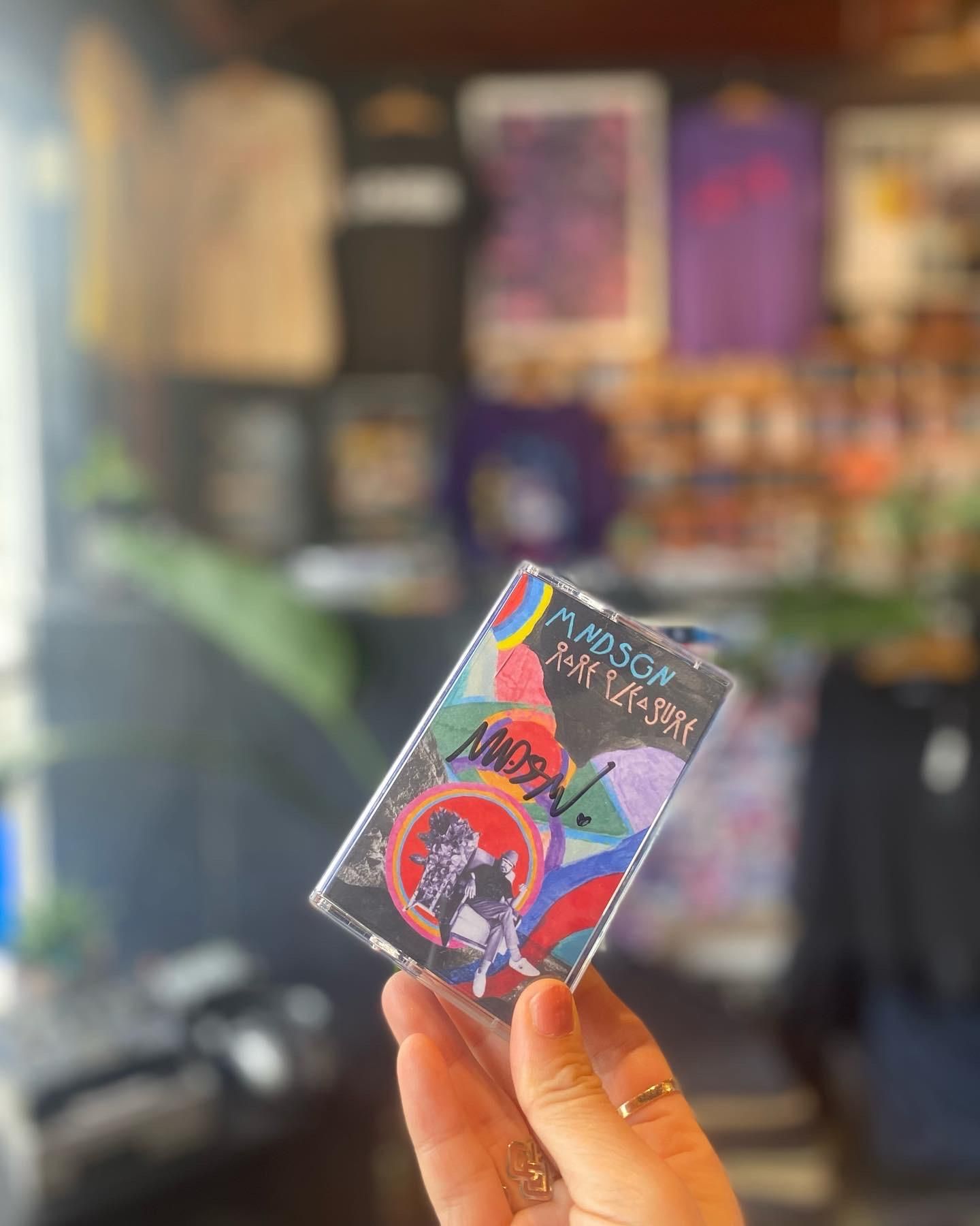 MNDSGN/ Rare Pleasure Cassette tape サイン入り・サイン無し
