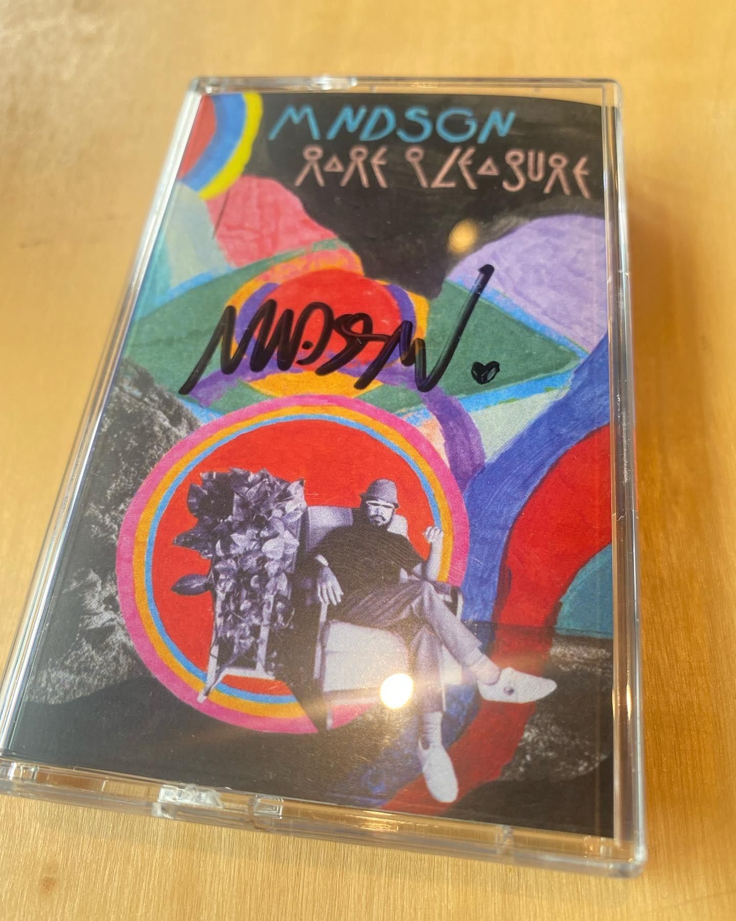 MNDSGN/ Rare Pleasure Cassette tape サイン入り・サイン無し