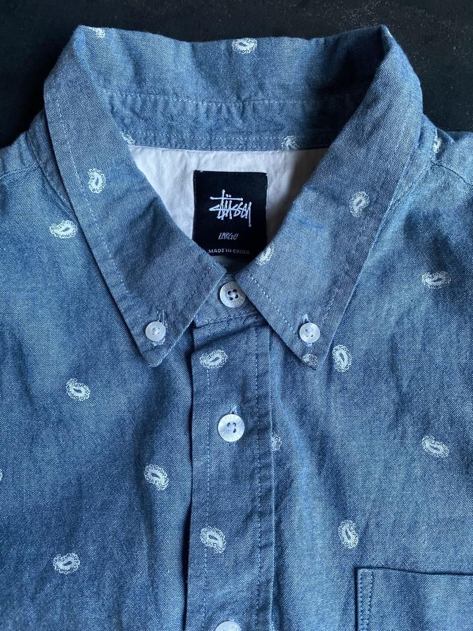 Stussy Cotton Shirts -used- Men's L 