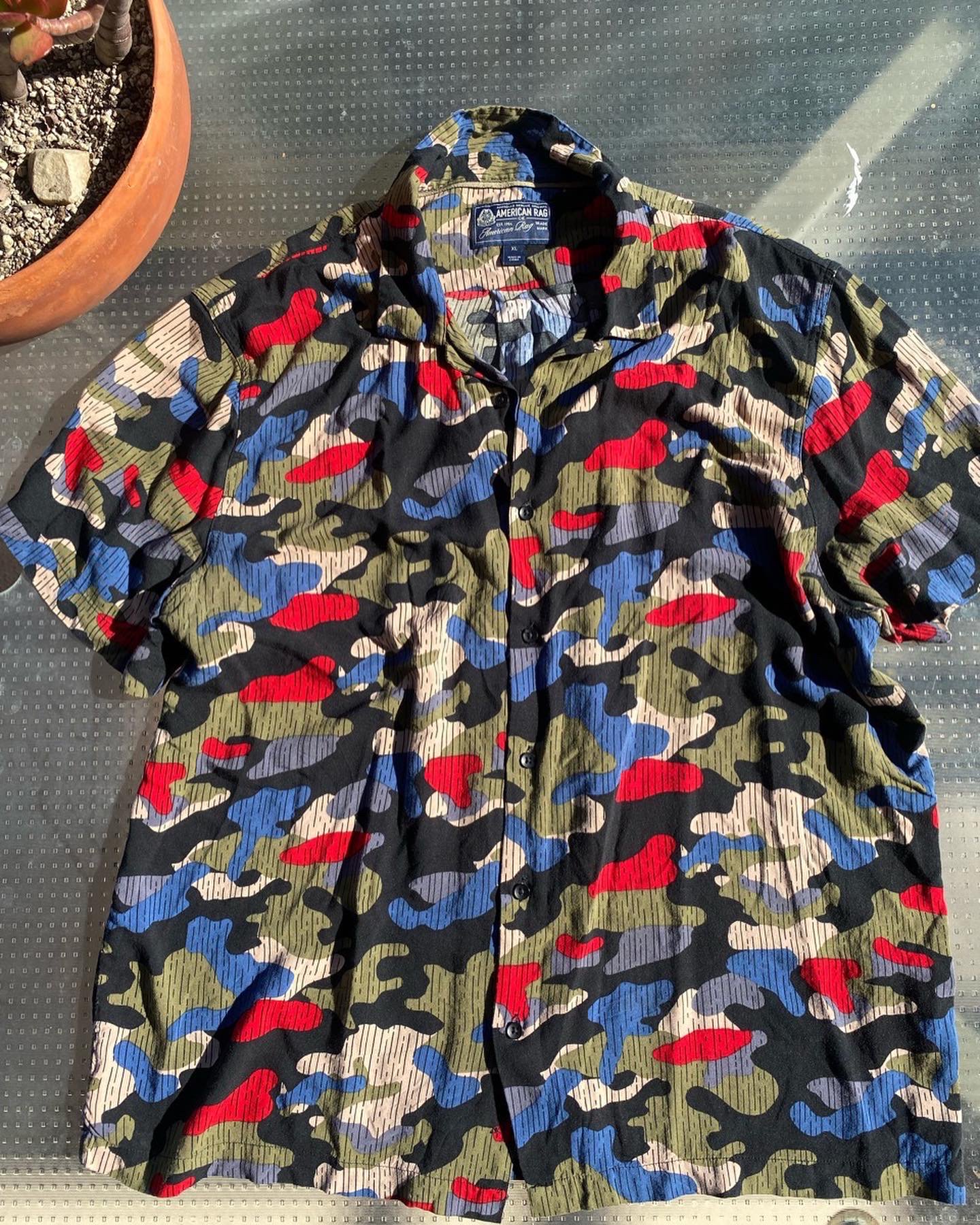 Used s/s Rayon shirts Men's XL 