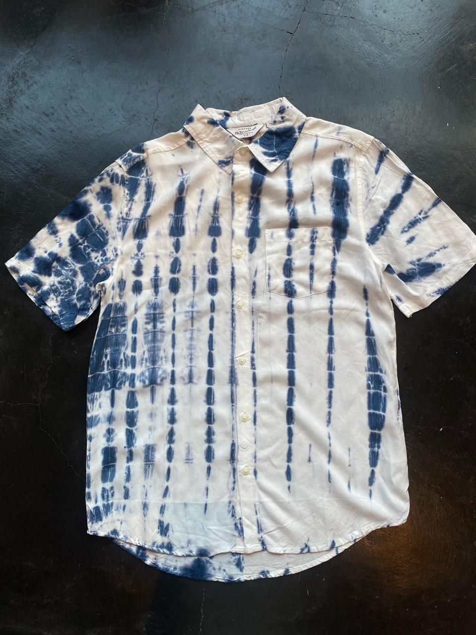Cotton / Rayon Tie Die Shirts men's S -new-