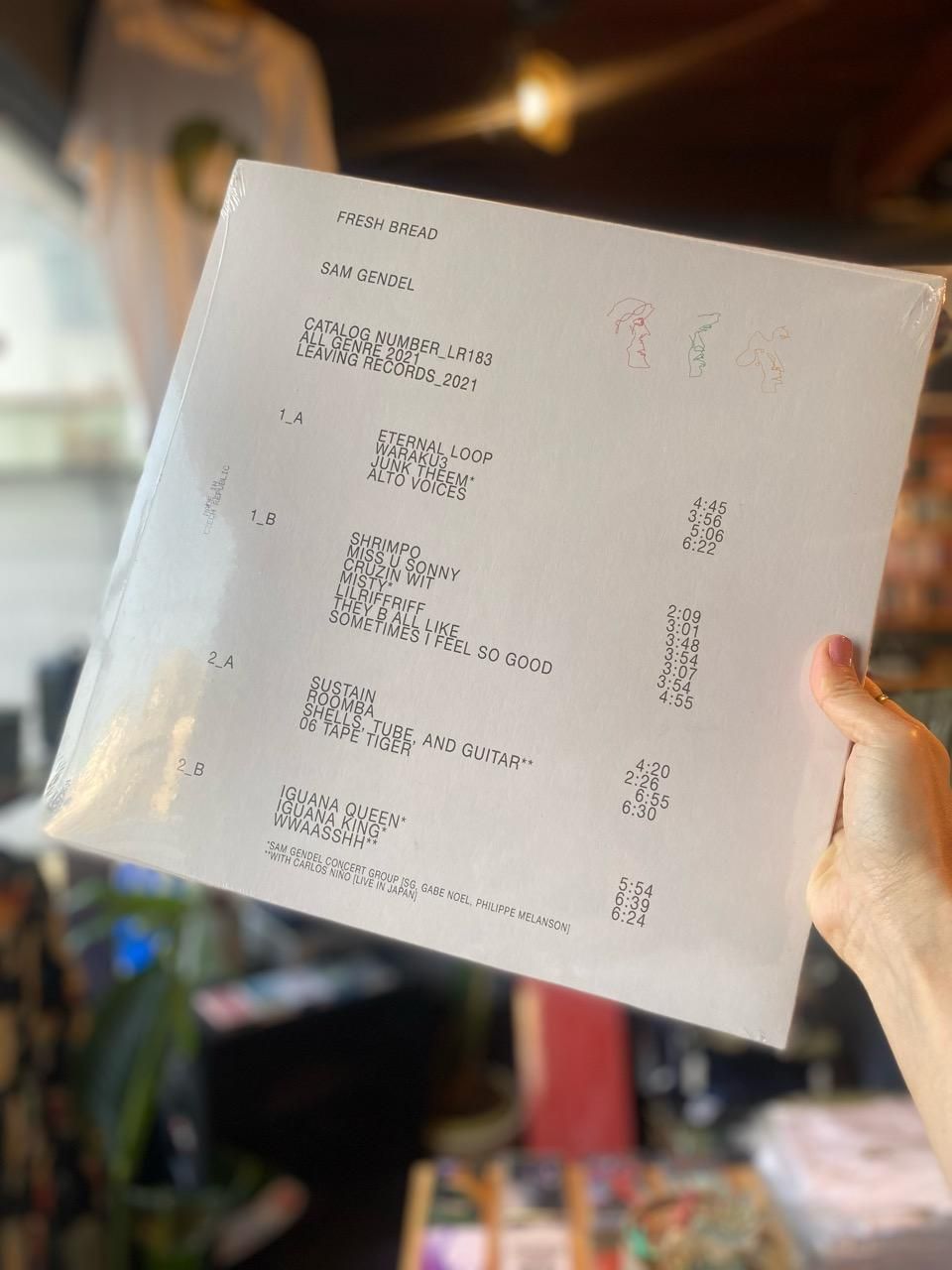 FRESH BREAD / SAM GENDEL -new-2LP - LOSER ONLINE STORE