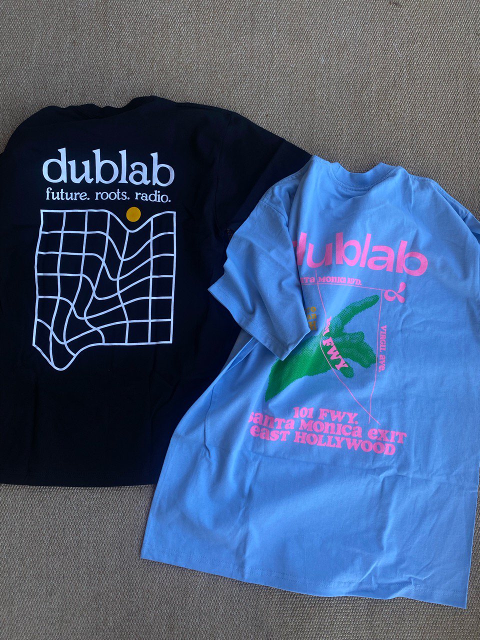 Dublab T shirts 2022(BLACK BODY)2022年8月買い付け分