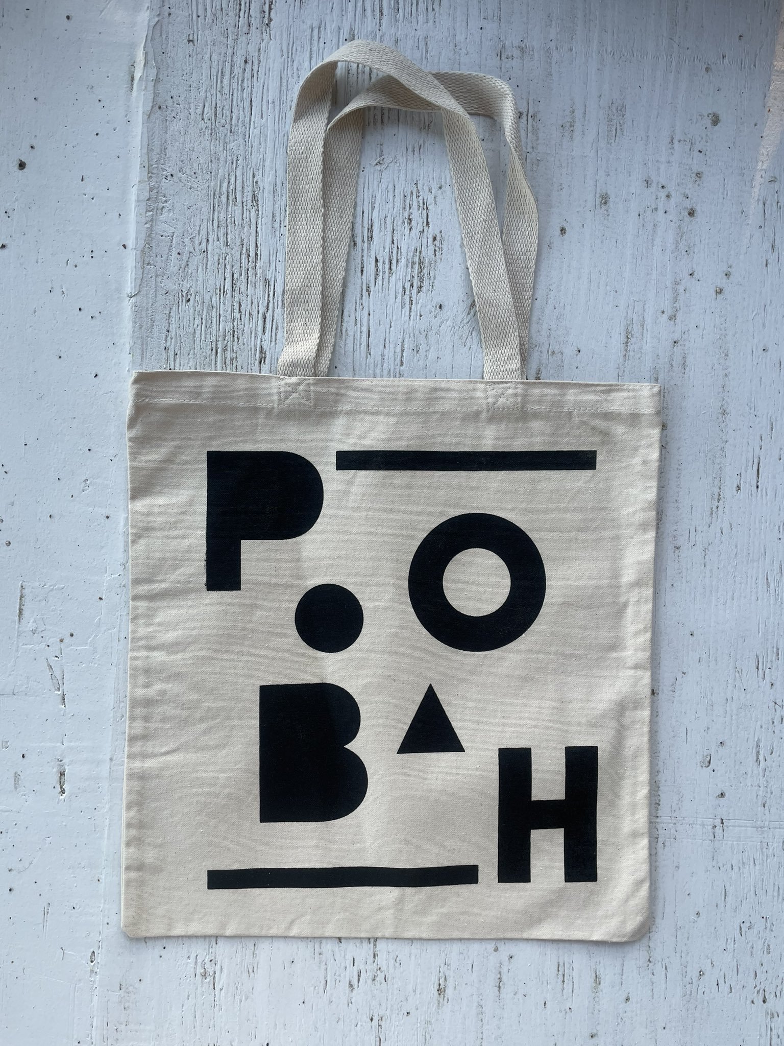 POOBAH RECORDS TOTE BAG / new 