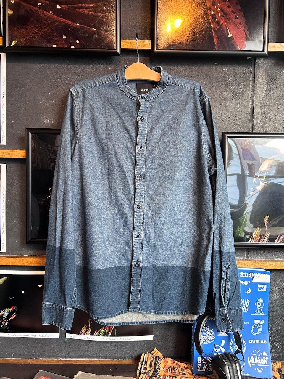 L/S Denim shirts / ɥ顼used M size 