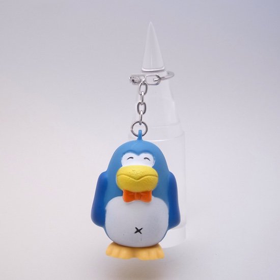 パピプペンギンズ風 ソフビキーホルダー - 奇声を発して暴れる坊や