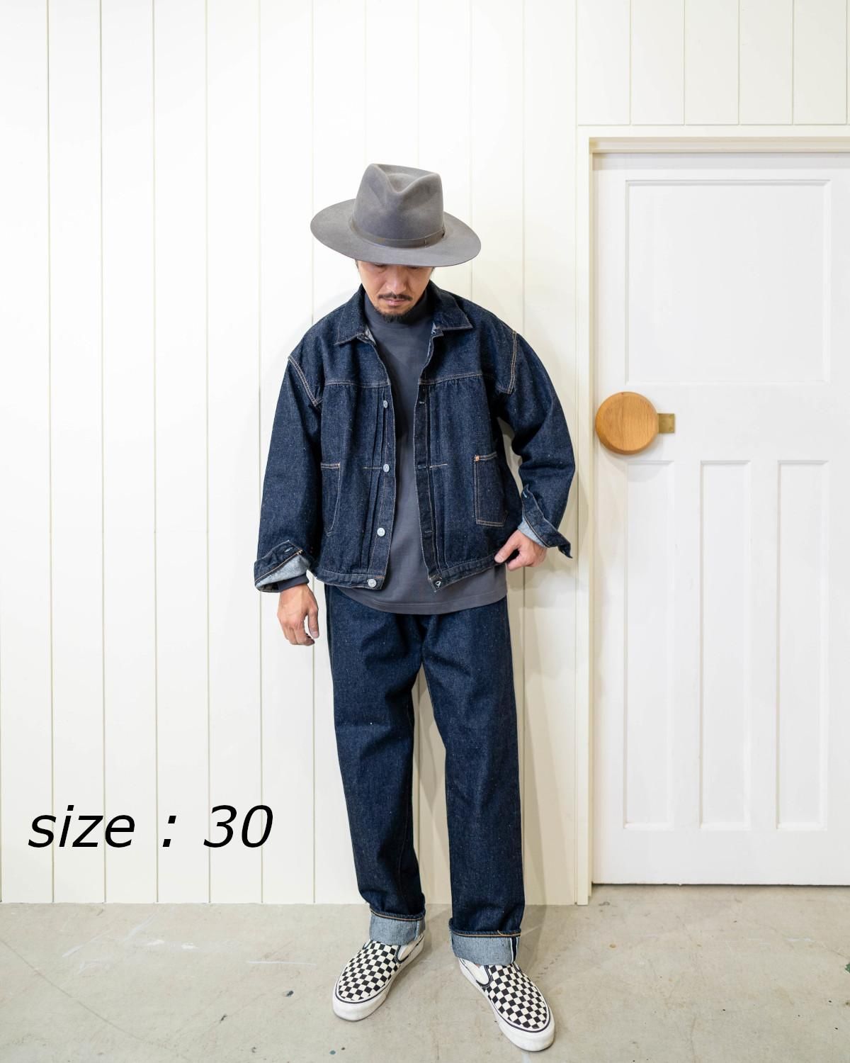 ふらみんご KAPTAIN SUNSHINE 5P Zipper Front Denim Pants