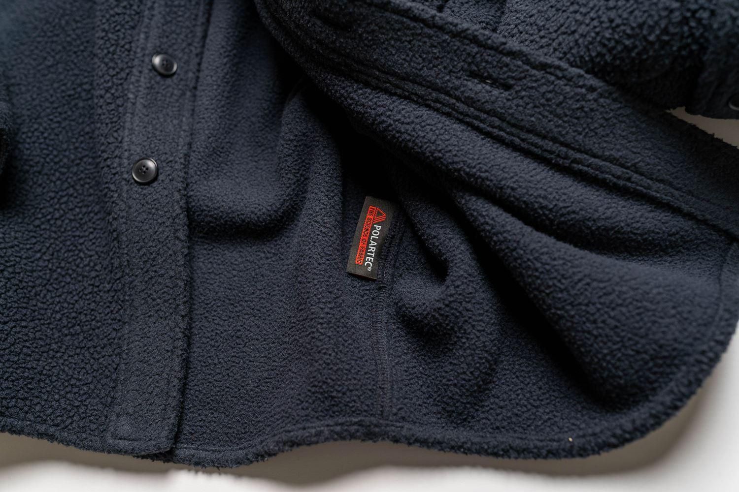 MIDA MOAT別注 FLEECE CPO SHT-JKT NAVY