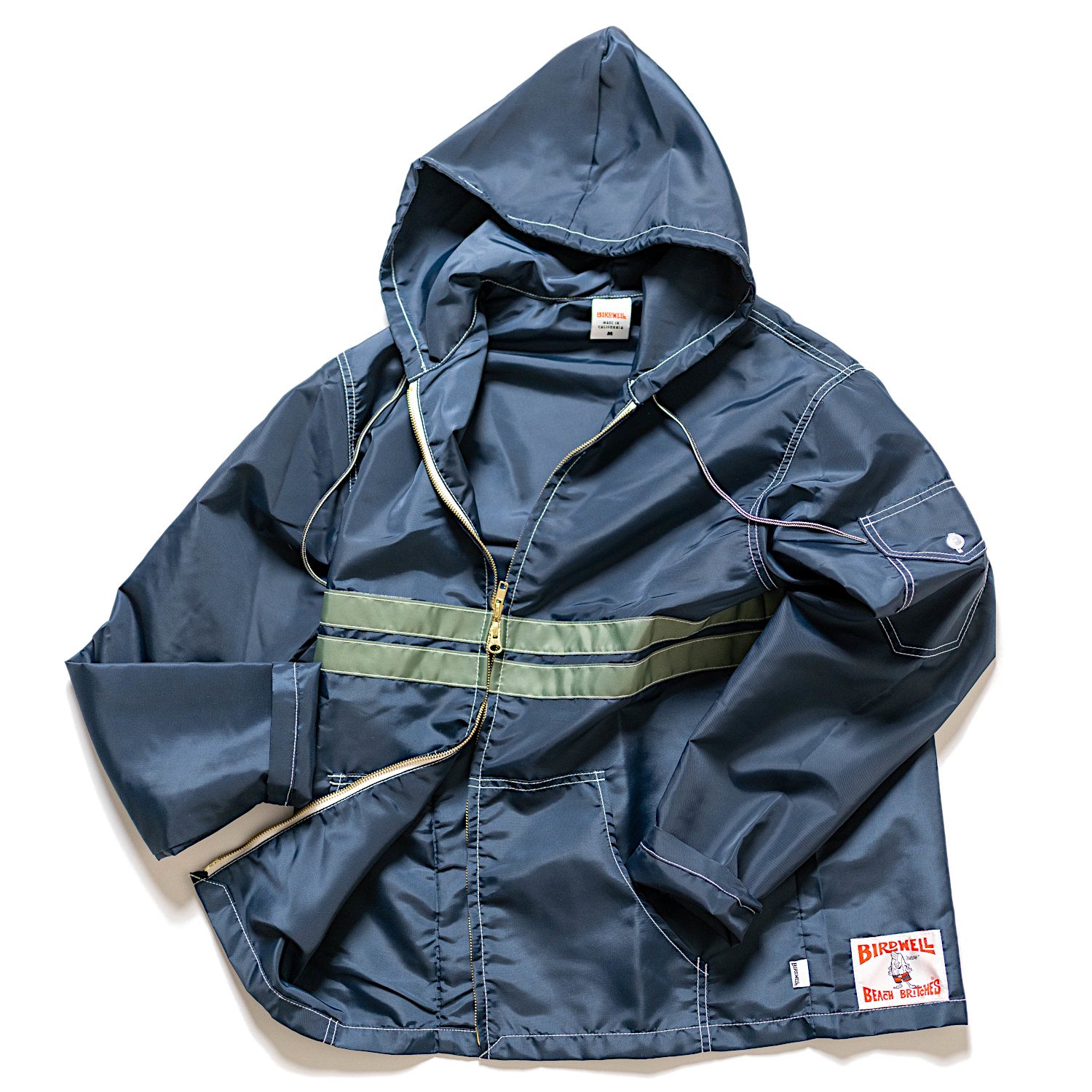 BIRDWELL Hood Jacket Navy