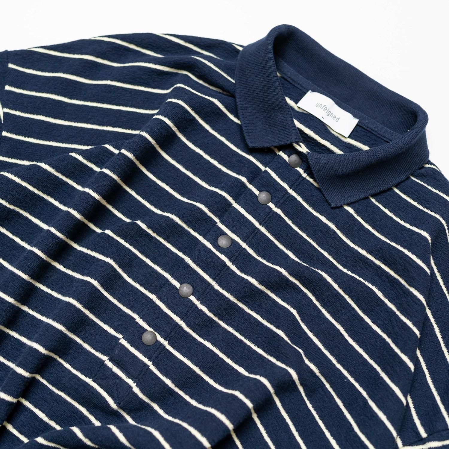 UNFEIGNED OVERSIZE POLO Navy