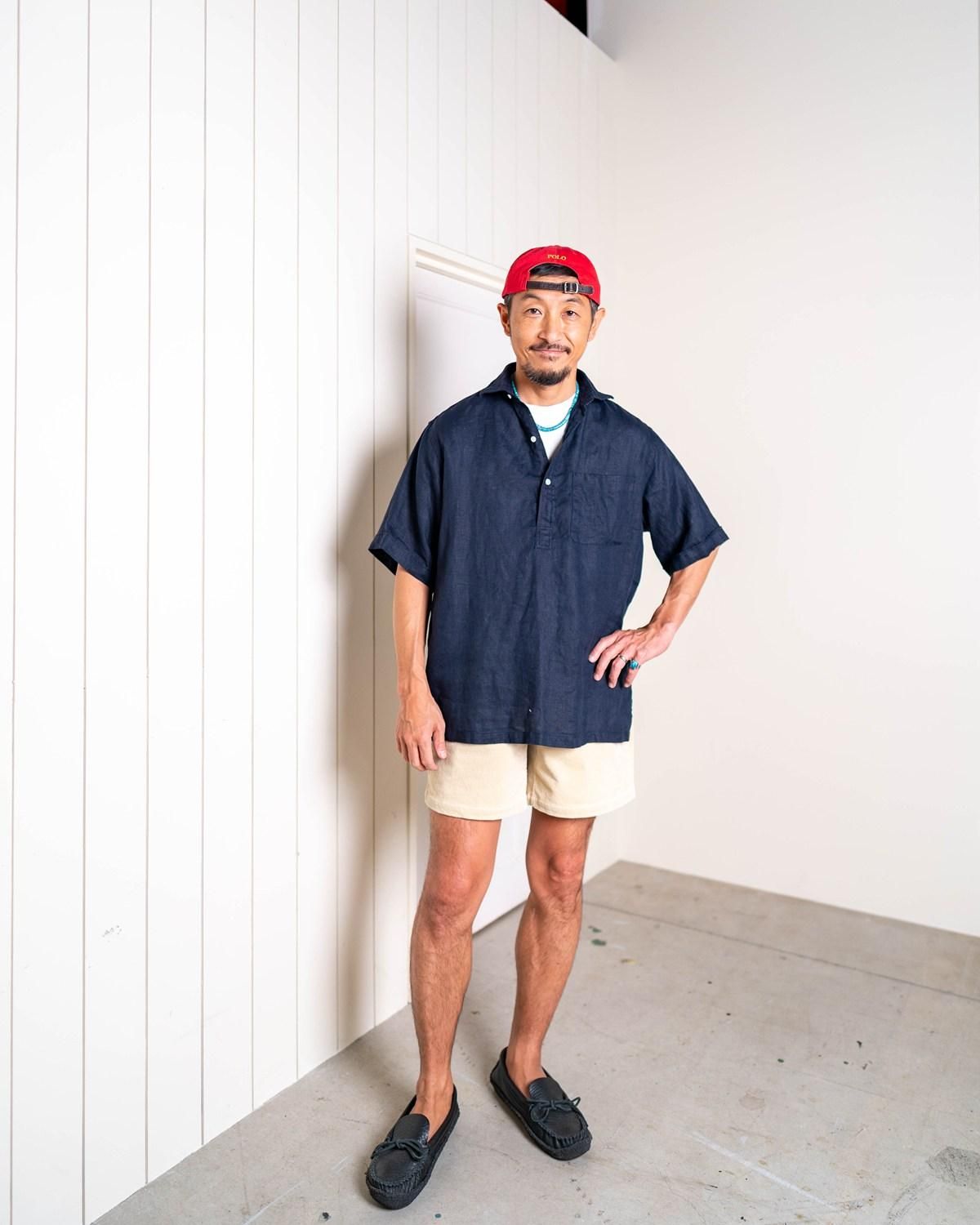 CLOVERU Courduroy Urban Classic Shorts Khaki
