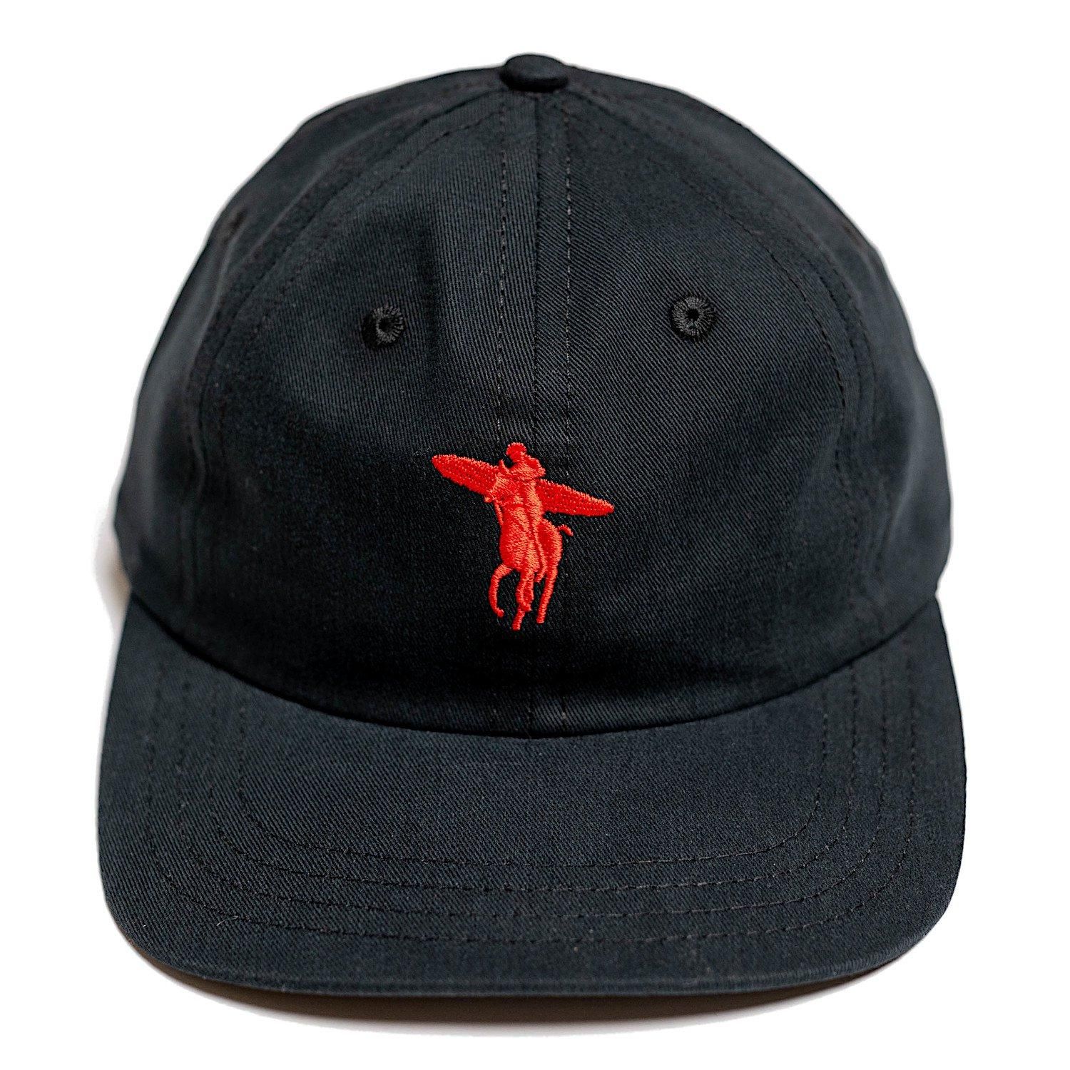 新品未使用 BODEGA BOARDER CREW キャップ アメリカ製 黒 BODEGA BOARDER CREW アメリカ製 RALPH DON'T SURF HAT 6パネル