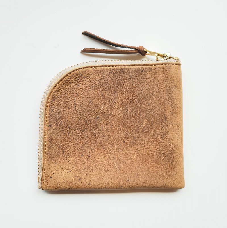 ANCHOR BRIDGE アンカーブリッジ　クーズーレザー　ZIP-WALLET　KUDU