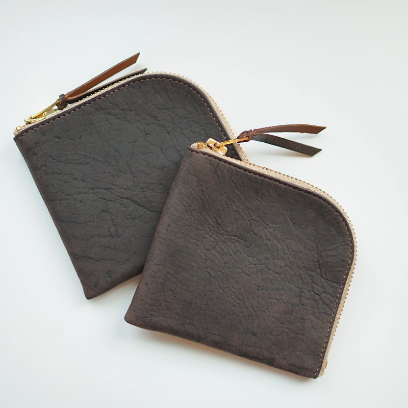 ANCHOR BRIDGE アンカーブリッジ クーズーレザー ZIP-WALLET KUDU