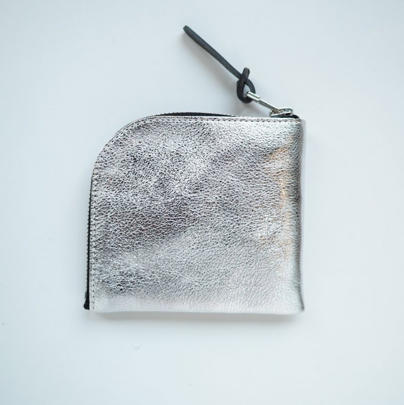 ANCHOR BRIDGE アンカーブリッジ SILVER FOIL SHORT-ZIP-WALLET