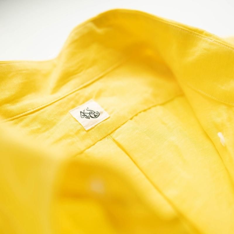 KAPTAIN SUNSHINE Polocollar Shirt Sun Yellow