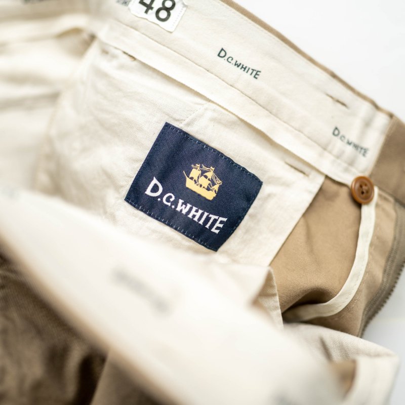 D.C.WHITE WEST POINT OFFICER TROUSERS