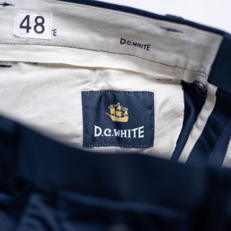 D.C.WHITE WEST POINT OFFICER TROUSERS