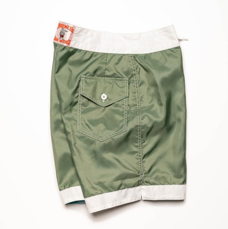 BIRDWELL バードウェル 限定 White Tip Board Shorts