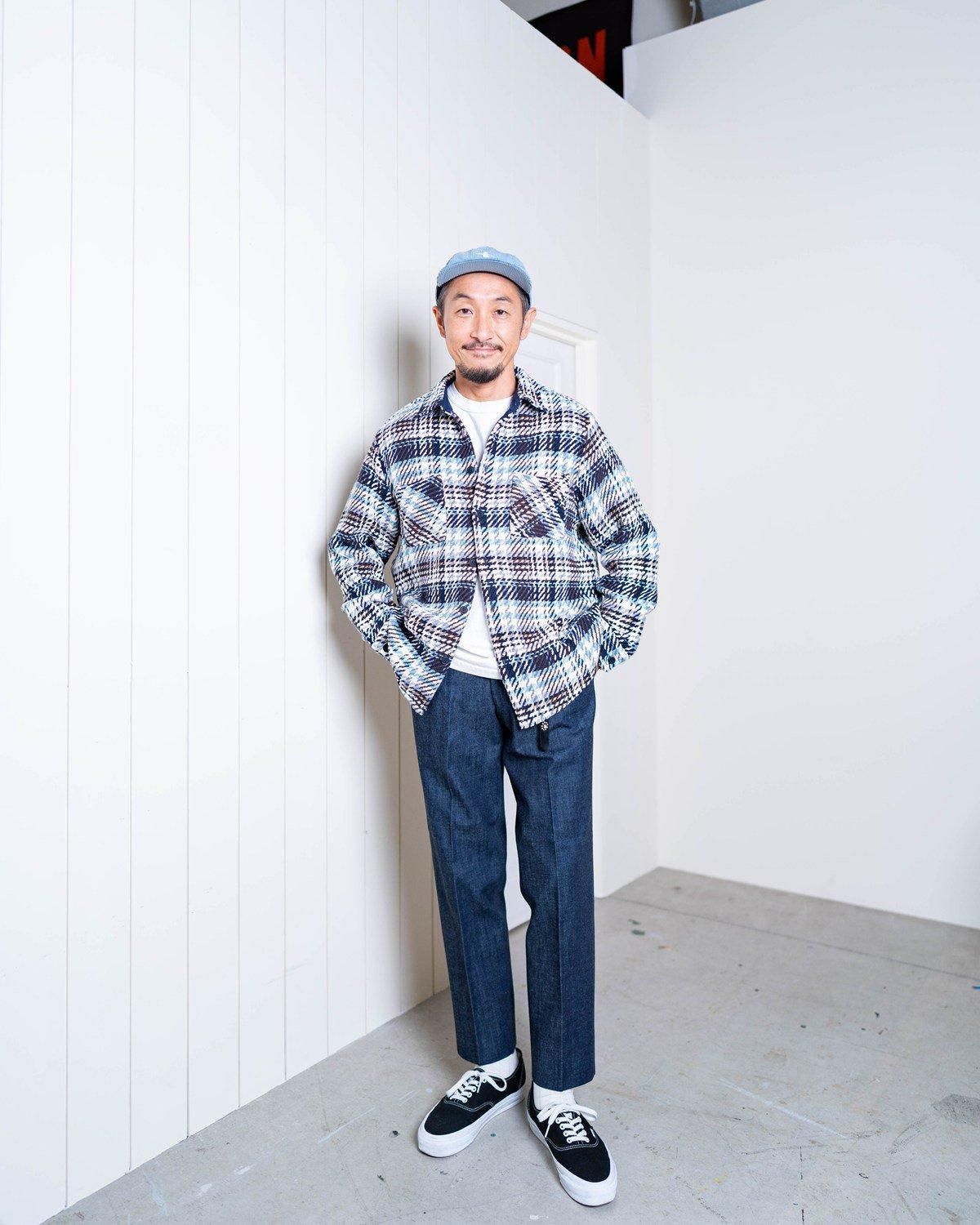 MOAT denim TROUSERS