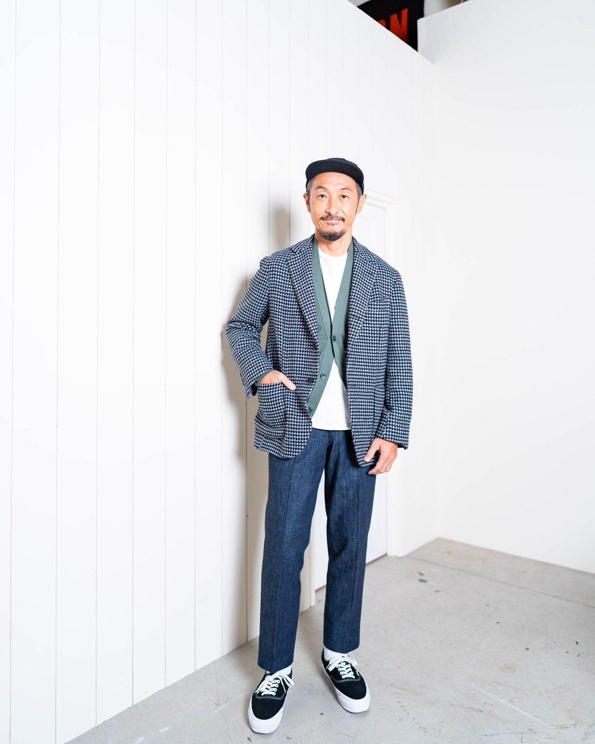 MOAT denim TROUSERS