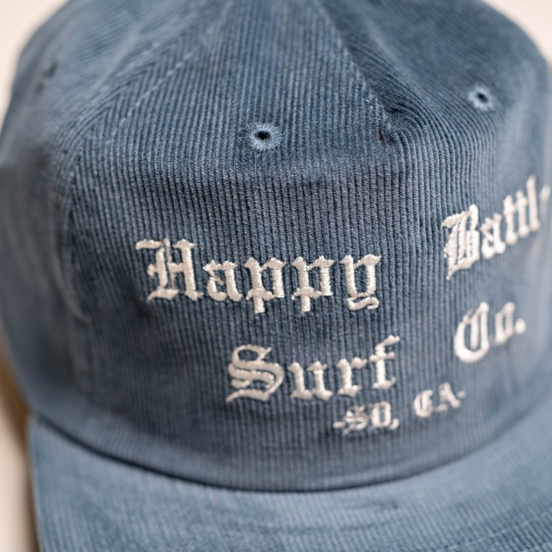 HAPPY BATTLE CORDUROY HAT