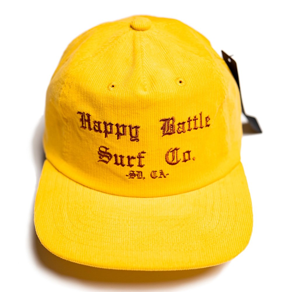 HAPPY BATTLE CORDUROY HAT