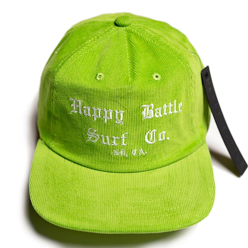 HAPPY BATTLE CORDUROY HAT