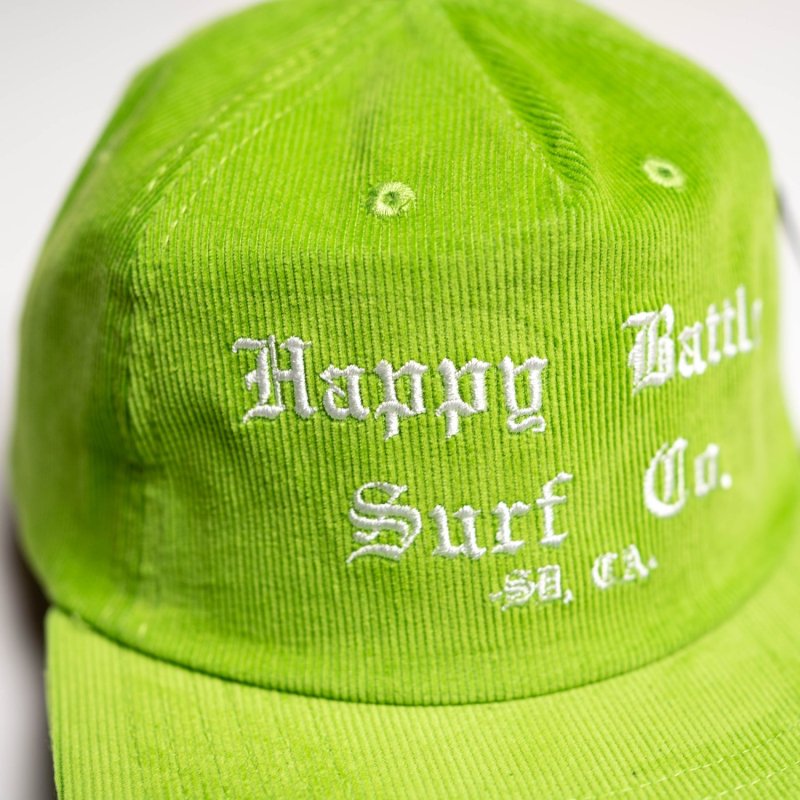 HAPPY BATTLE CORDUROY HAT