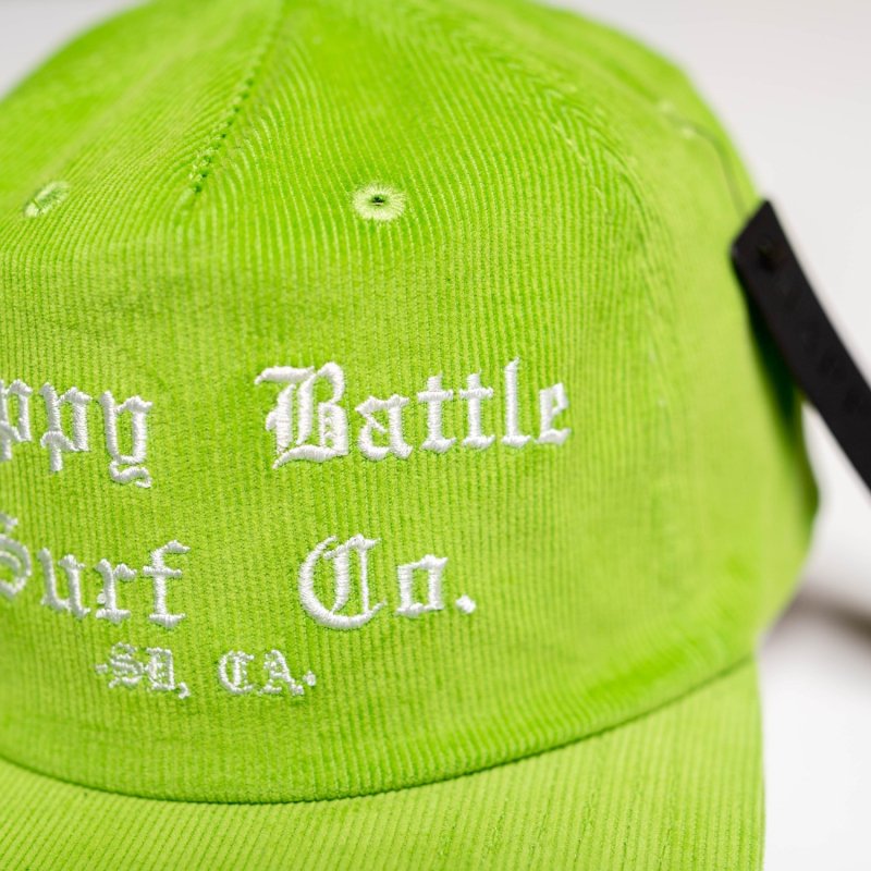 HAPPY BATTLE CORDUROY HAT