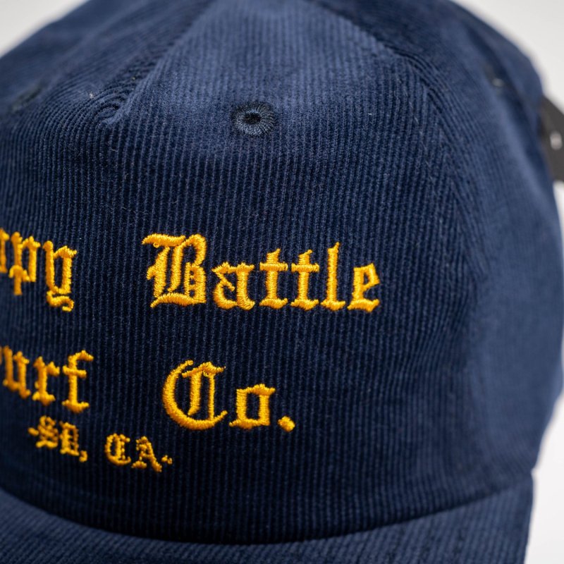 HAPPY BATTLE CORDUROY HAT